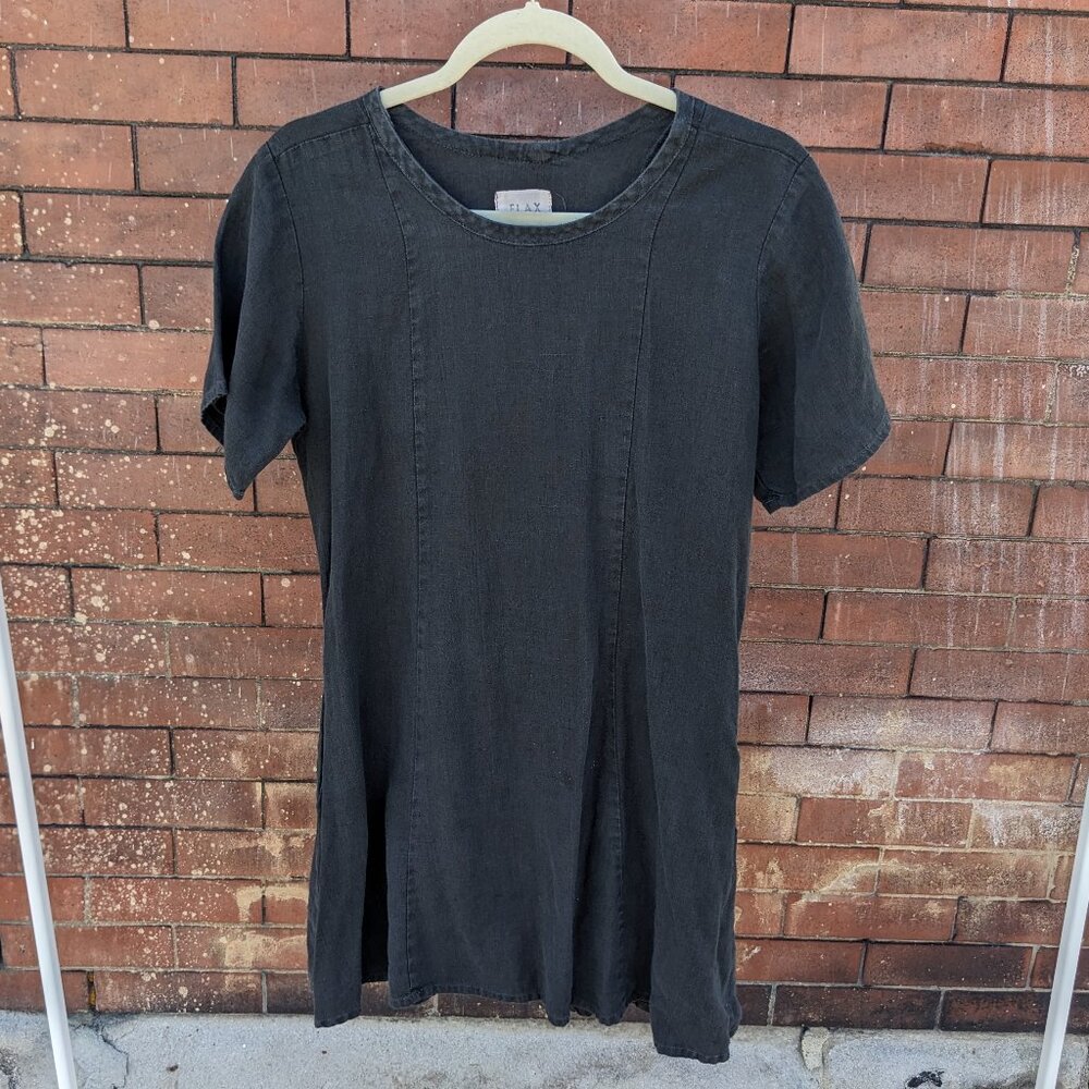 FLAX linen tunic dress